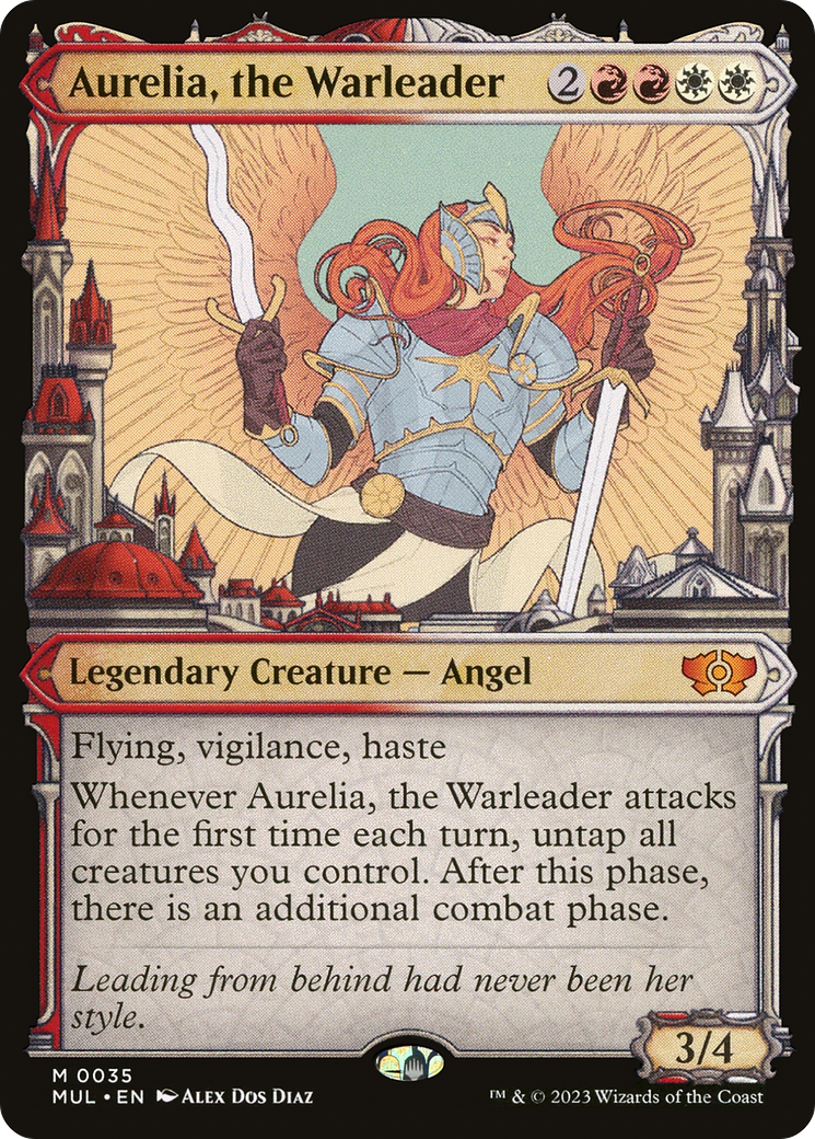 Aurelia, the Warleader [Multiverse Legends] | L.A. Mood Comics and Games