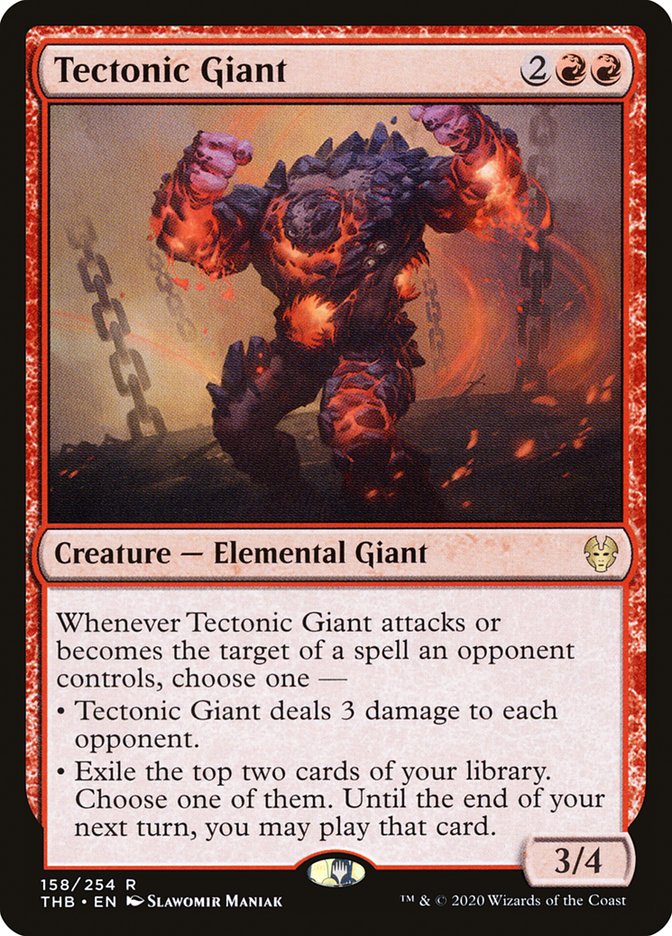 Tectonic Giant [Theros Beyond Death] | L.A. Mood Comics and Games