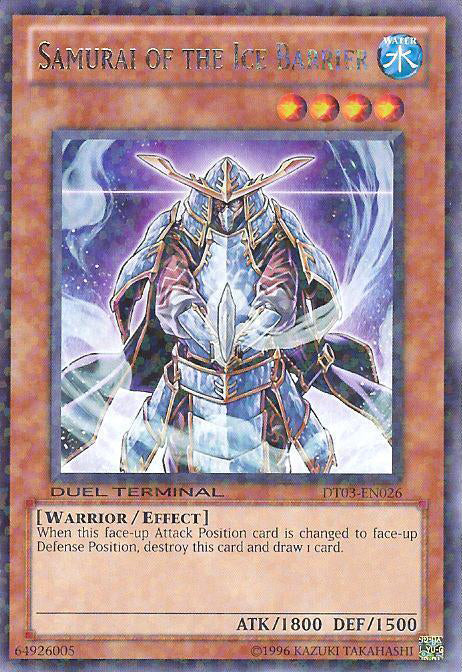 Samurai of the Ice Barrier [DT03-EN026] Rare | L.A. Mood Comics and Games