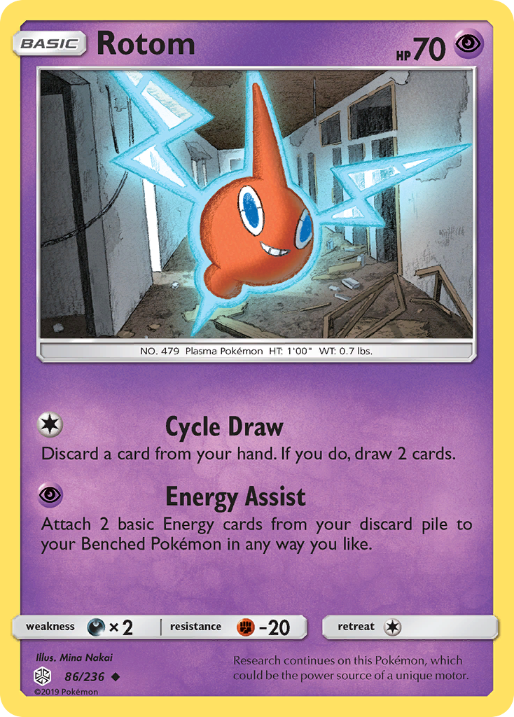 Rotom (86/236) [Sun & Moon: Cosmic Eclipse] | L.A. Mood Comics and Games