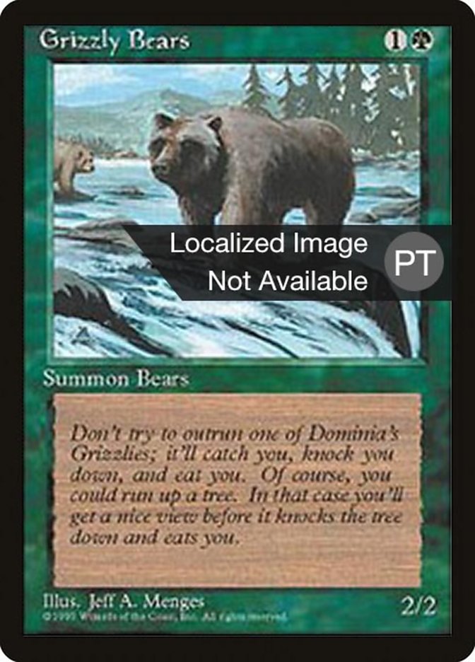 Grizzly Bears [Fourth Edition (Foreign Black Border)] | L.A. Mood Comics and Games