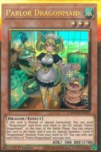 Parlor Dragonmaid [MAGO-EN023] Gold Rare | L.A. Mood Comics and Games