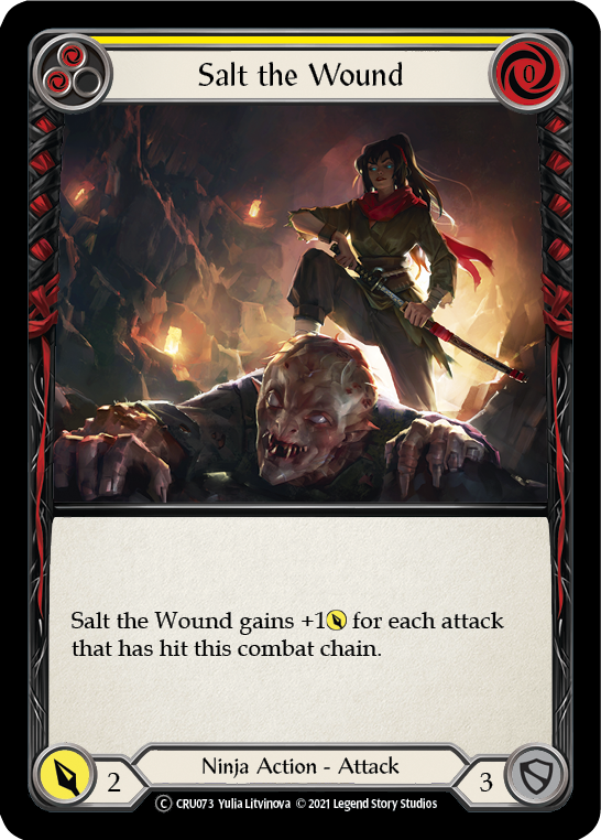 Salt the Wound [U-CRU073] (Crucible of War Unlimited)  Unlimited Normal | L.A. Mood Comics and Games