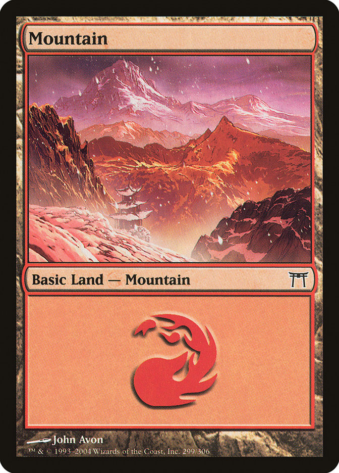 Mountain (299) [Champions of Kamigawa] | L.A. Mood Comics and Games