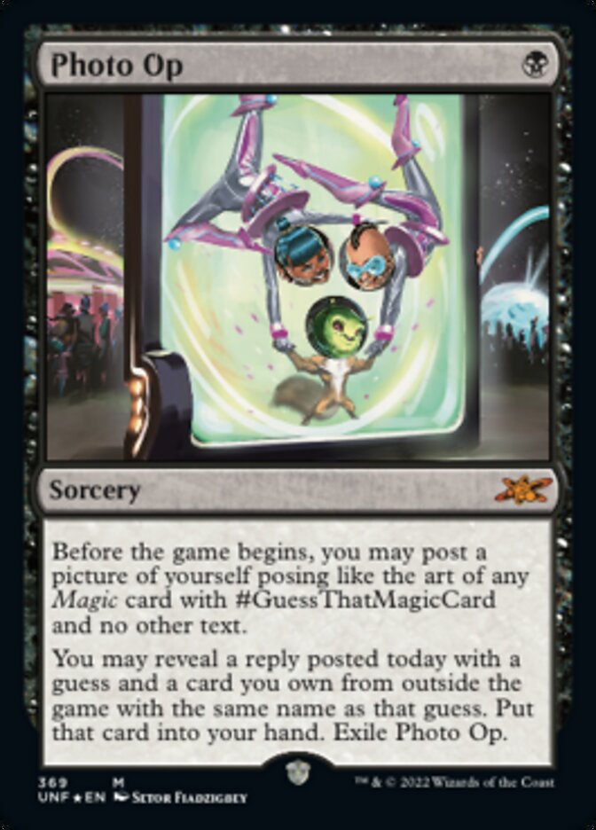 Photo Op (Galaxy Foil) [Unfinity] | L.A. Mood Comics and Games