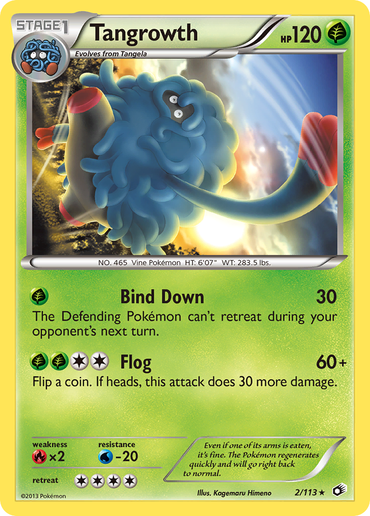 Tangrowth (2/113) [Black & White: Legendary Treasures] | L.A. Mood Comics and Games
