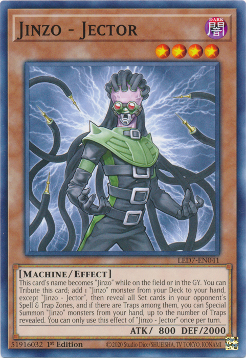 Jinzo - Jector [LED7-EN041] Common | L.A. Mood Comics and Games