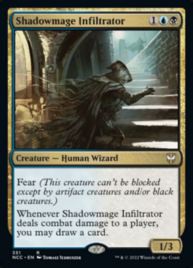 Shadowmage Infiltrator [Streets of New Capenna Commander] | L.A. Mood Comics and Games