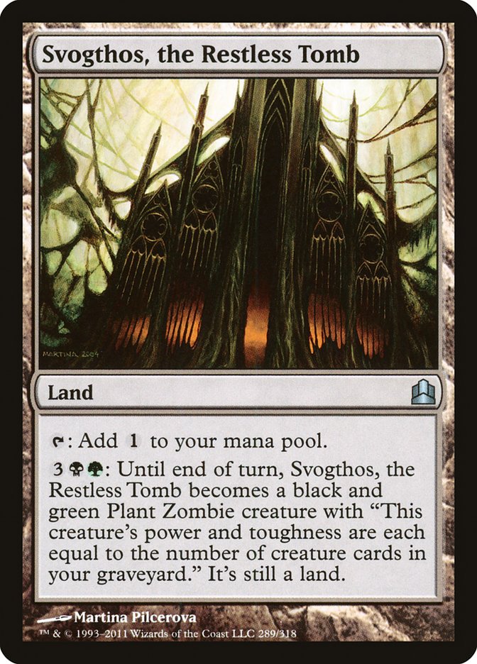 Svogthos, the Restless Tomb [Commander 2011] | L.A. Mood Comics and Games