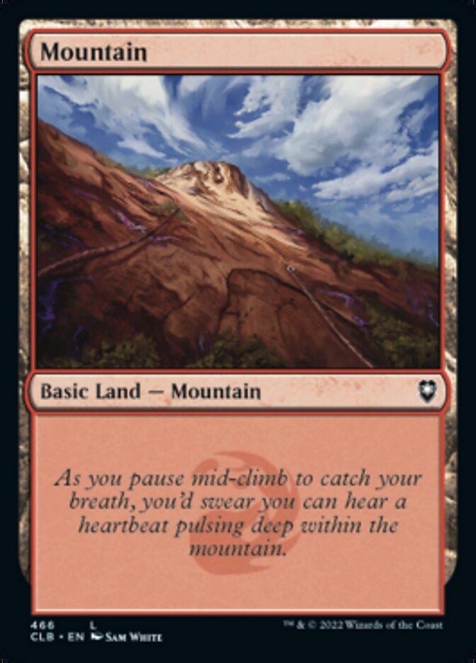 Mountain (466) [Commander Legends: Battle for Baldur's Gate] | L.A. Mood Comics and Games