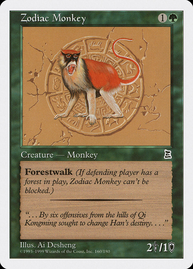 Zodiac Monkey [Portal Three Kingdoms] | L.A. Mood Comics and Games