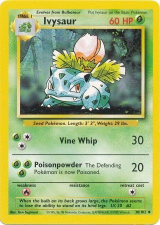 Ivysaur (30/102) [Base Set Unlimited] | L.A. Mood Comics and Games