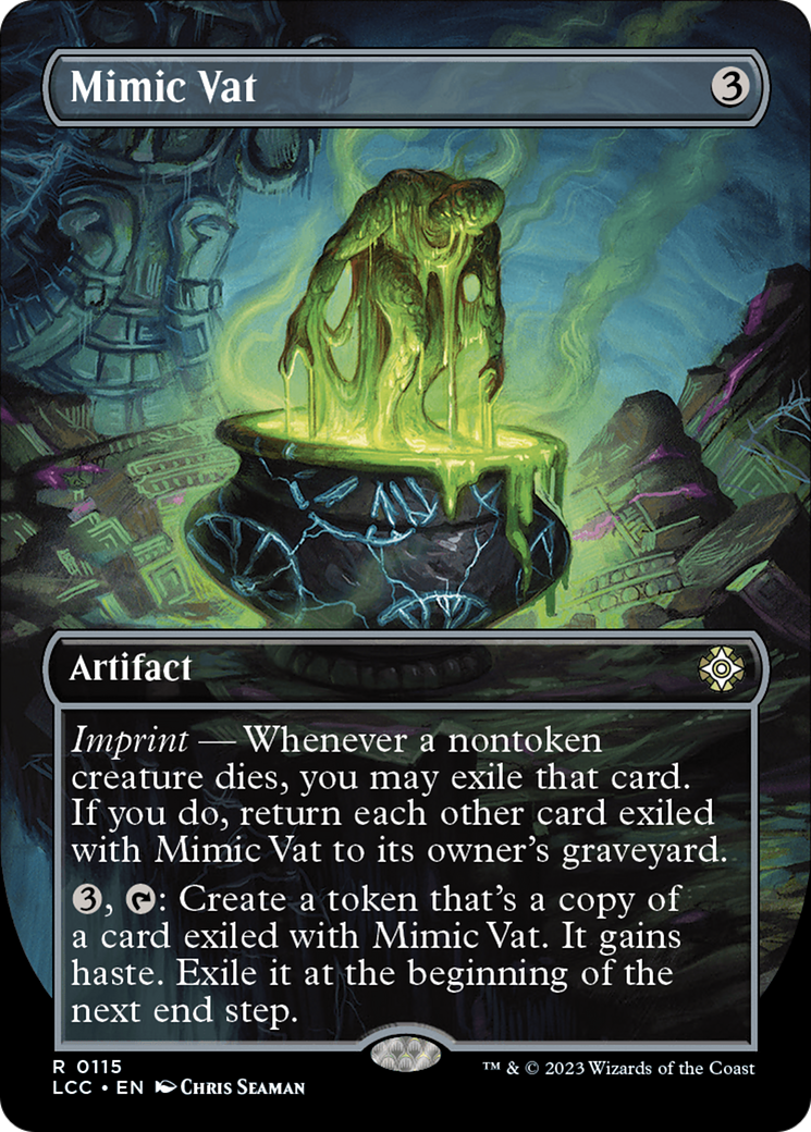 Mimic Vat (Borderless) [The Lost Caverns of Ixalan Commander] | L.A. Mood Comics and Games