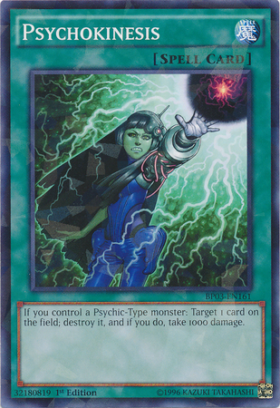 Psychokinesis [BP03-EN161] Shatterfoil Rare | L.A. Mood Comics and Games