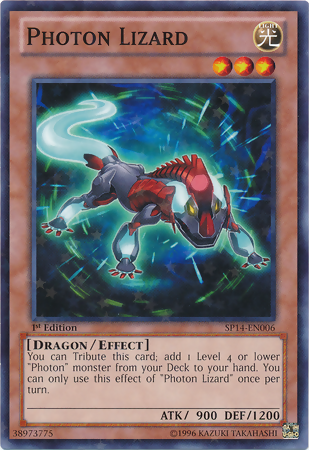 Photon Lizard [SP14-EN006] Starfoil Rare | L.A. Mood Comics and Games