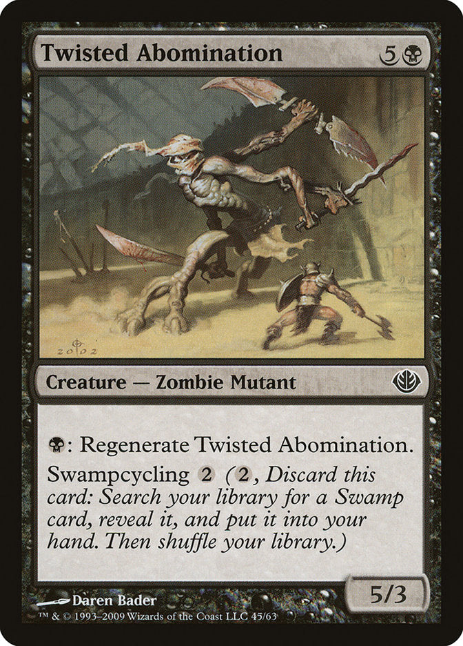 Twisted Abomination [Duel Decks: Garruk vs. Liliana] | L.A. Mood Comics and Games