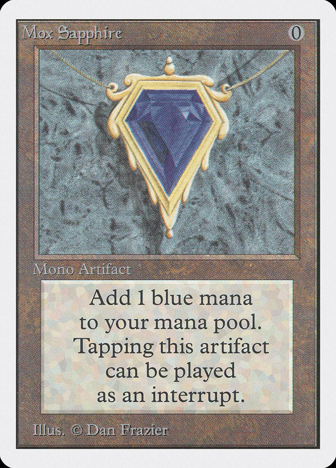 Mox Sapphire [Unlimited Edition] | L.A. Mood Comics and Games