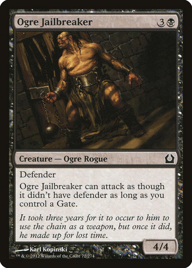 Ogre Jailbreaker [Return to Ravnica] | L.A. Mood Comics and Games