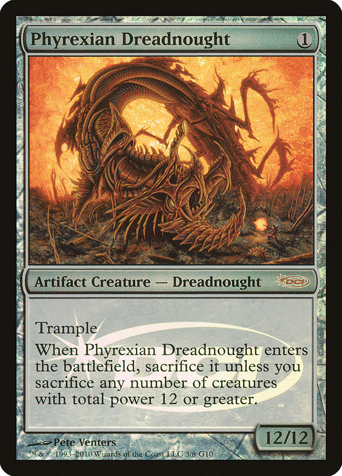 Phyrexian Dreadnought [Judge Gift Cards 2010] | L.A. Mood Comics and Games