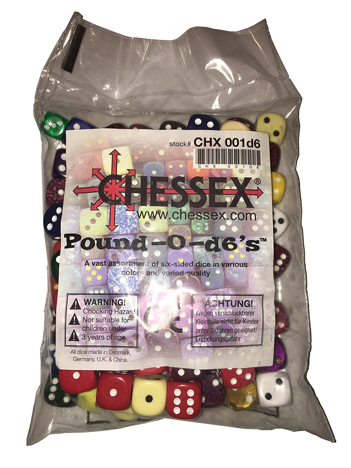 Chessex: Pound-o-D6's | L.A. Mood Comics and Games