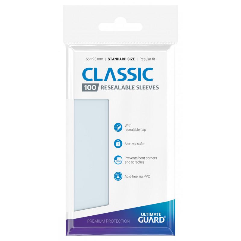 Classic Sleeves Resealable - Standard Size 100ct | L.A. Mood Comics and Games