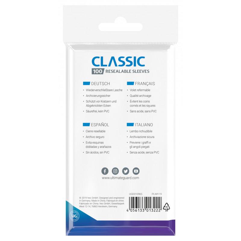 Classic Sleeves Resealable - Standard Size 100ct | L.A. Mood Comics and Games