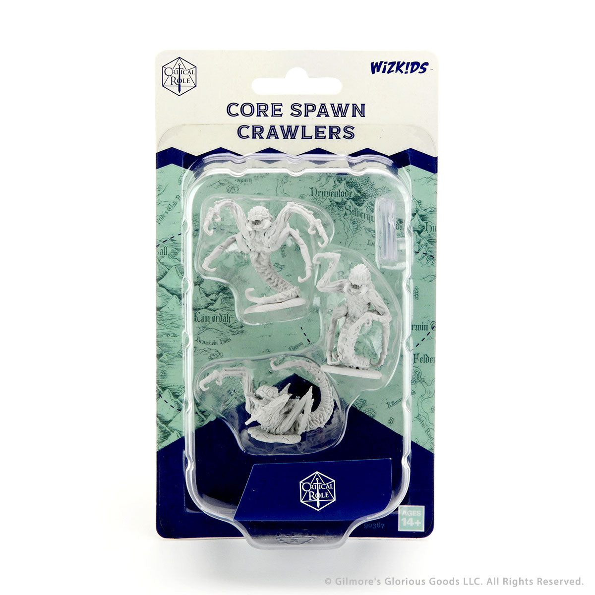 Critical Role Unpainted Miniatures Wave 1: Core Spawn Crawlers | L.A. Mood Comics and Games
