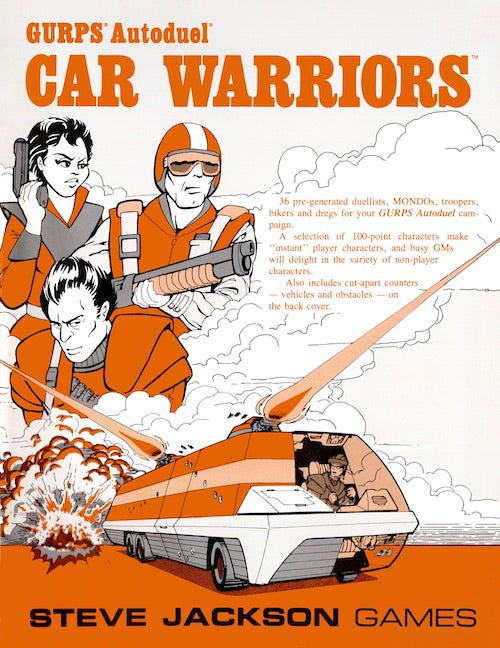 Gurps - Car Warriors | L.A. Mood Comics and Games