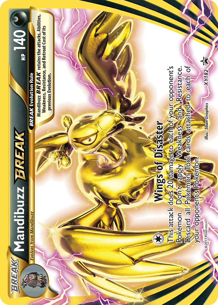 Mandibuzz BREAK (XY182) [XY: Black Star Promos] | L.A. Mood Comics and Games