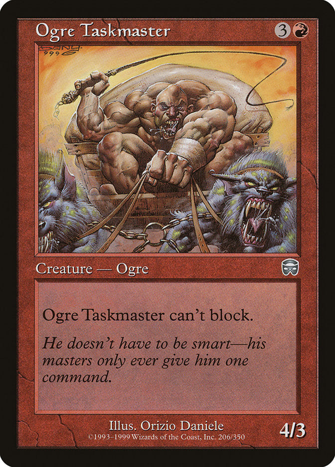 Ogre Taskmaster [Mercadian Masques] | L.A. Mood Comics and Games