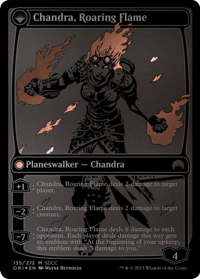 Chandra, Fire of Kaladesh // Chandra, Roaring Flame [San Diego Comic-Con 2015] | L.A. Mood Comics and Games