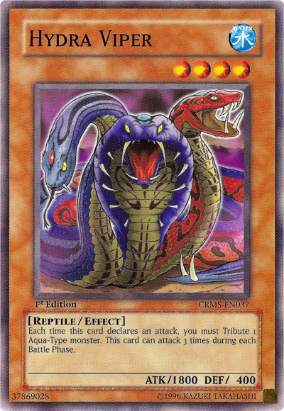 Hydra Viper [CRMS-EN037] Common | L.A. Mood Comics and Games