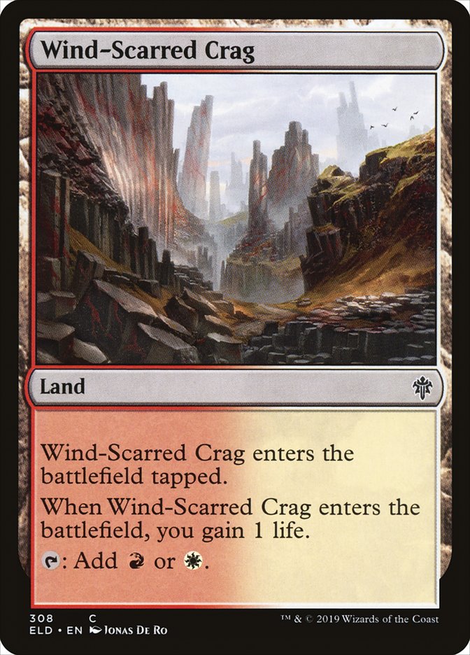 Wind-Scarred Crag [Throne of Eldraine] | L.A. Mood Comics and Games
