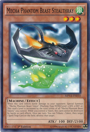 Mecha Phantom Beast Stealthray [MP14-EN010] Common | L.A. Mood Comics and Games