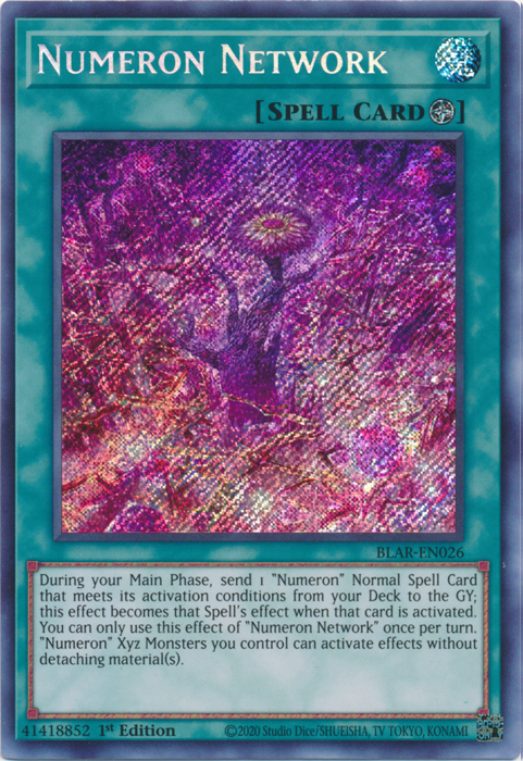 Numeron Network [BLAR-EN026] Secret Rare | L.A. Mood Comics and Games