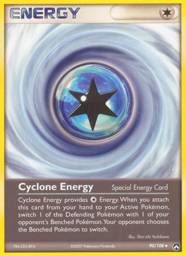 Cyclone Energy (90/108) [EX: Power Keepers] | L.A. Mood Comics and Games