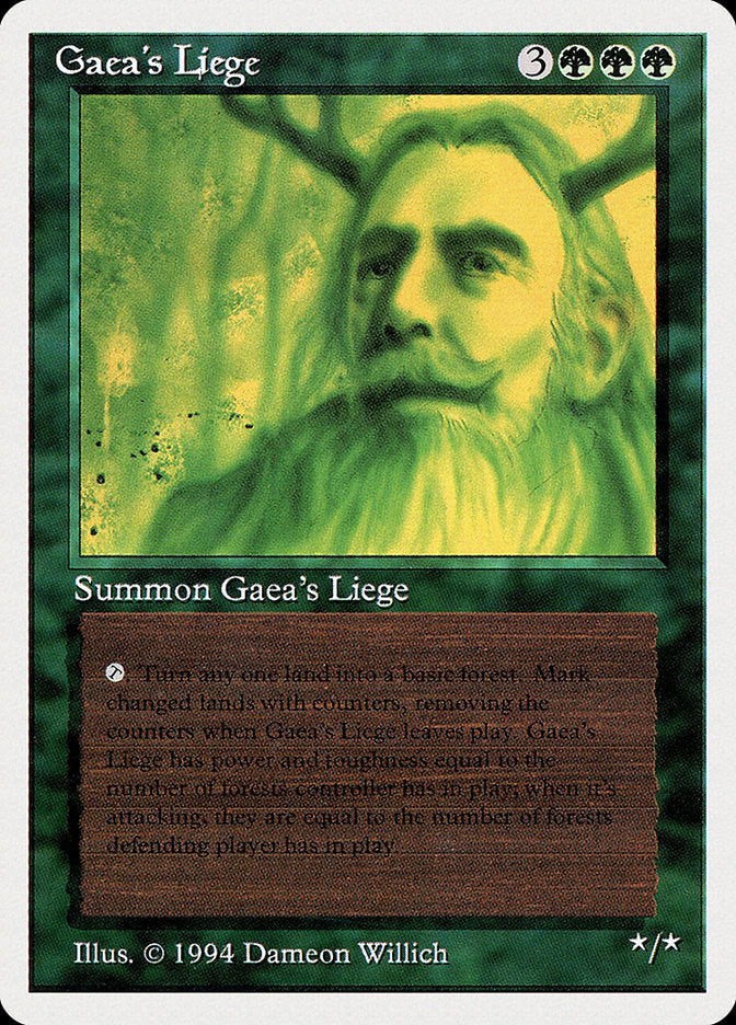 Gaea's Liege [Summer Magic / Edgar] | L.A. Mood Comics and Games