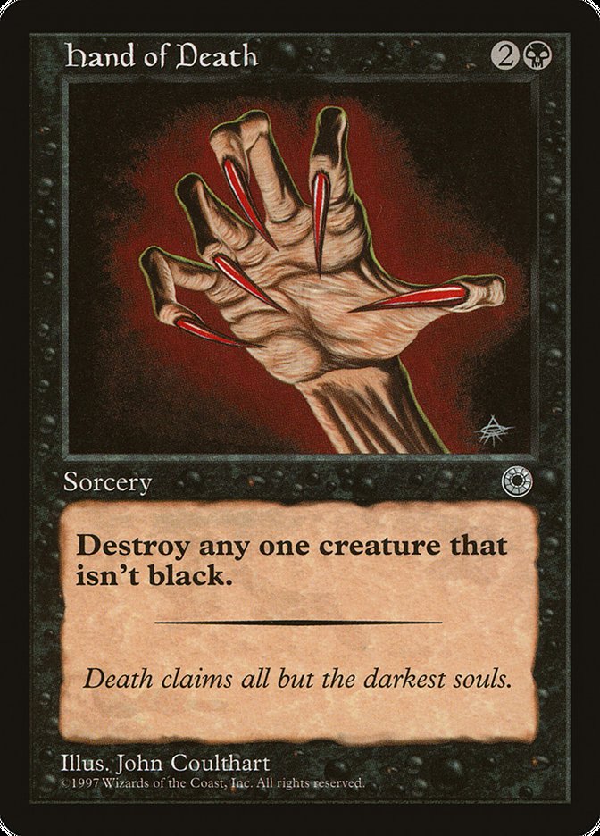 Hand of Death (Without Creature Color Explanation) [Portal] | L.A. Mood Comics and Games