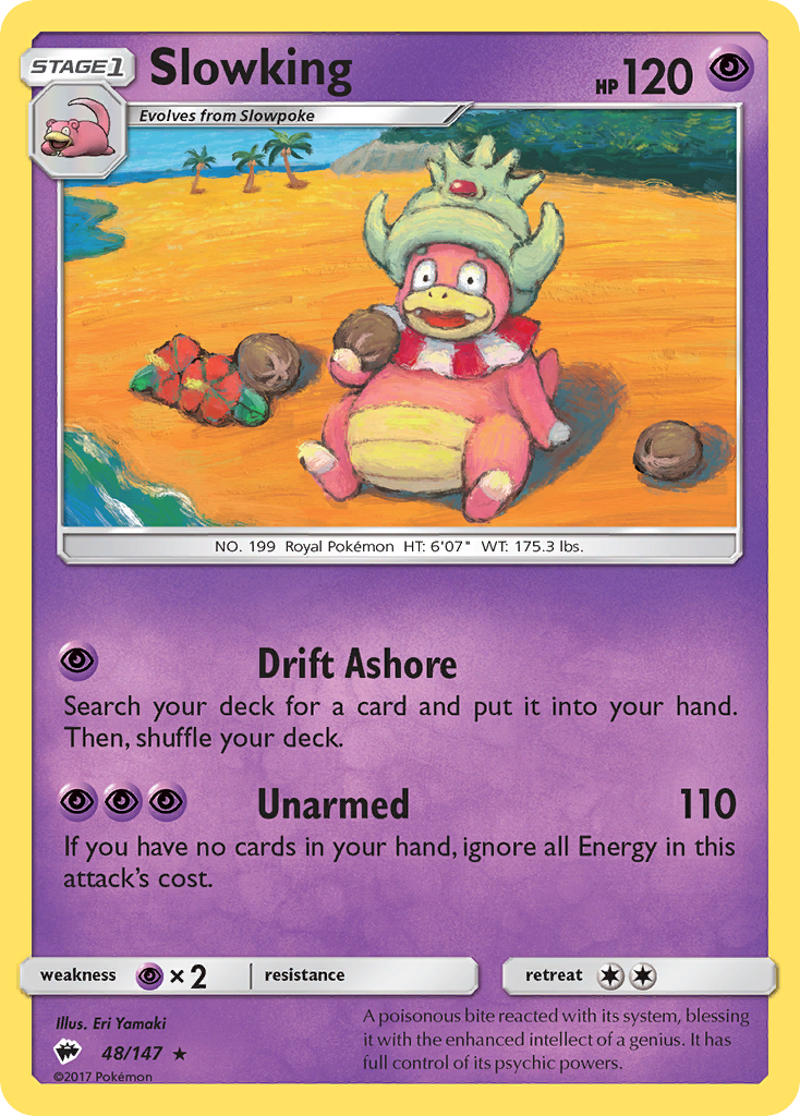 Slowking (48/147) [Sun & Moon: Burning Shadows] | L.A. Mood Comics and Games