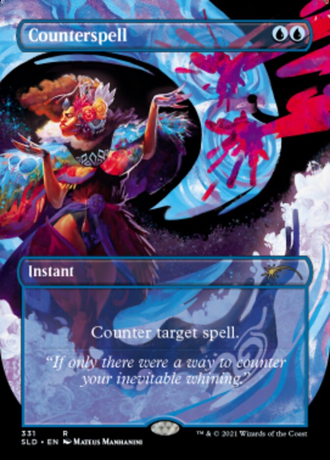 Counterspell (Borderless) [Secret Lair Drop Series] | L.A. Mood Comics and Games