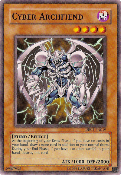 Cyber Archfiend [DR04-EN019] Common | L.A. Mood Comics and Games