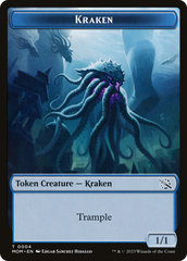 Soldier // Kraken Double-Sided Token [March of the Machine Tokens] | L.A. Mood Comics and Games