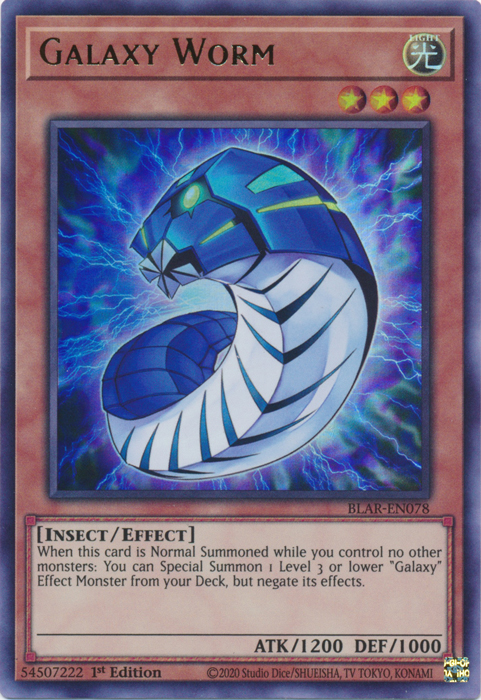 Galaxy Worm [BLAR-EN078] Ultra Rare | L.A. Mood Comics and Games