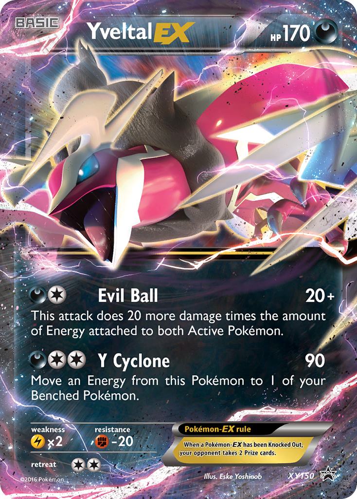 Yveltal EX (XY150) [XY: Black Star Promos] | L.A. Mood Comics and Games