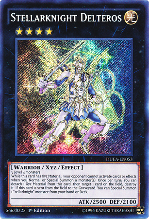 Stellarknight Delteros [DUEA-EN053] Secret Rare | L.A. Mood Comics and Games