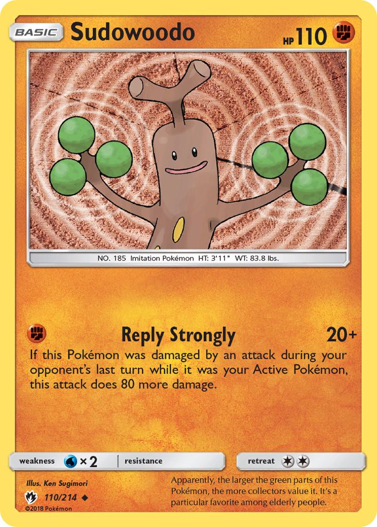Sudowoodo (110/214) [Sun & Moon: Lost Thunder] | L.A. Mood Comics and Games