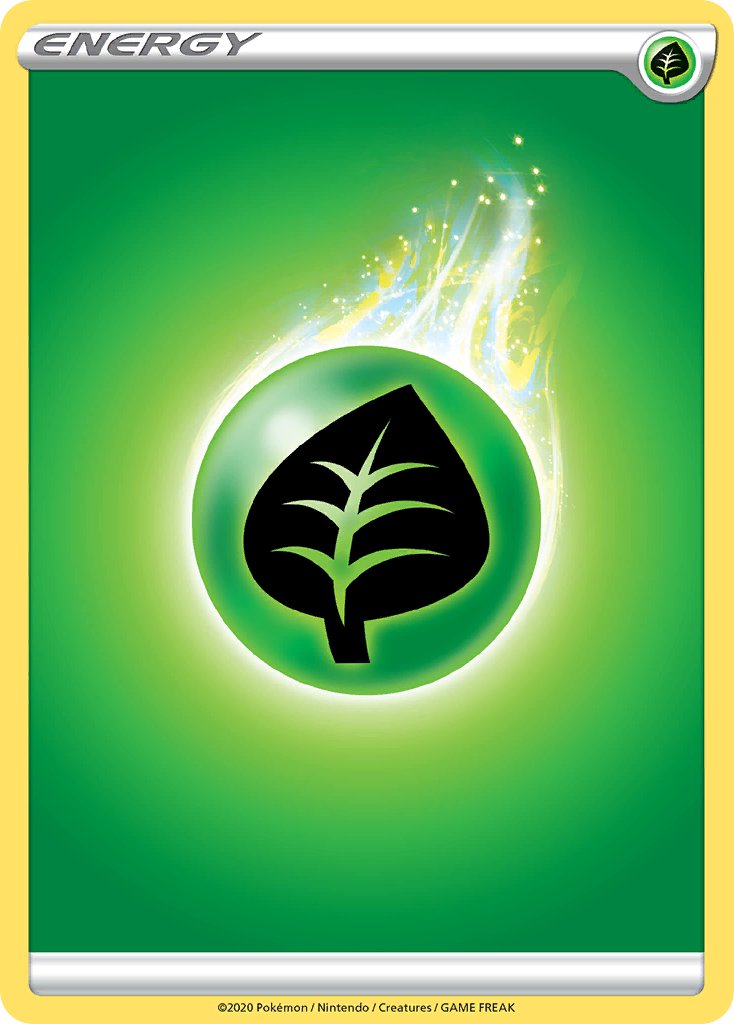 Grass Energy [Sword & Shield: Base Set] | L.A. Mood Comics and Games