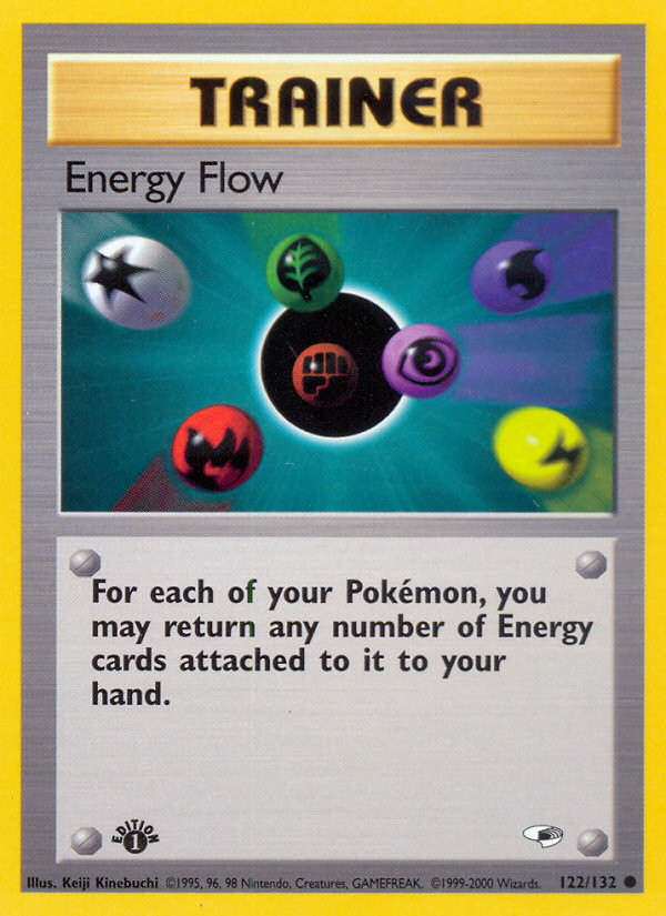 Energy Flow (122/132) [Gym Heroes 1st Edition] | L.A. Mood Comics and Games