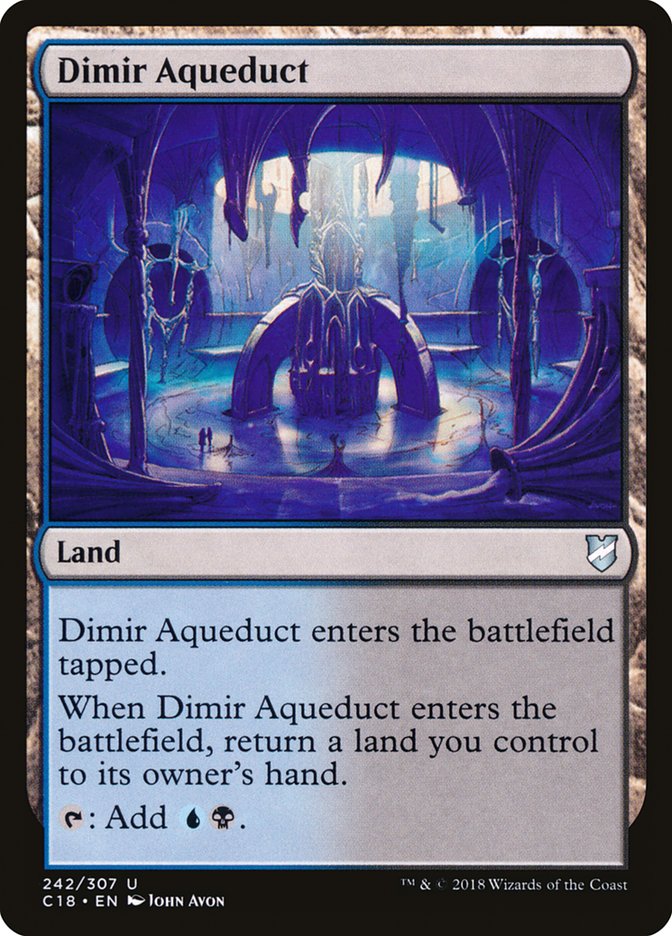 Dimir Aqueduct [Commander 2018] | L.A. Mood Comics and Games