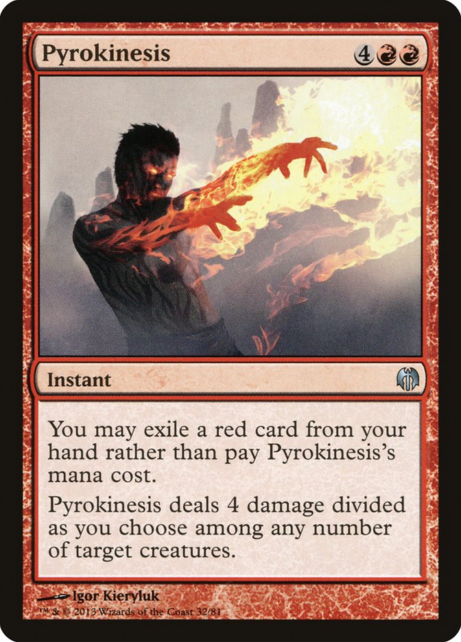 Pyrokinesis [Duel Decks: Heroes vs. Monsters] | L.A. Mood Comics and Games